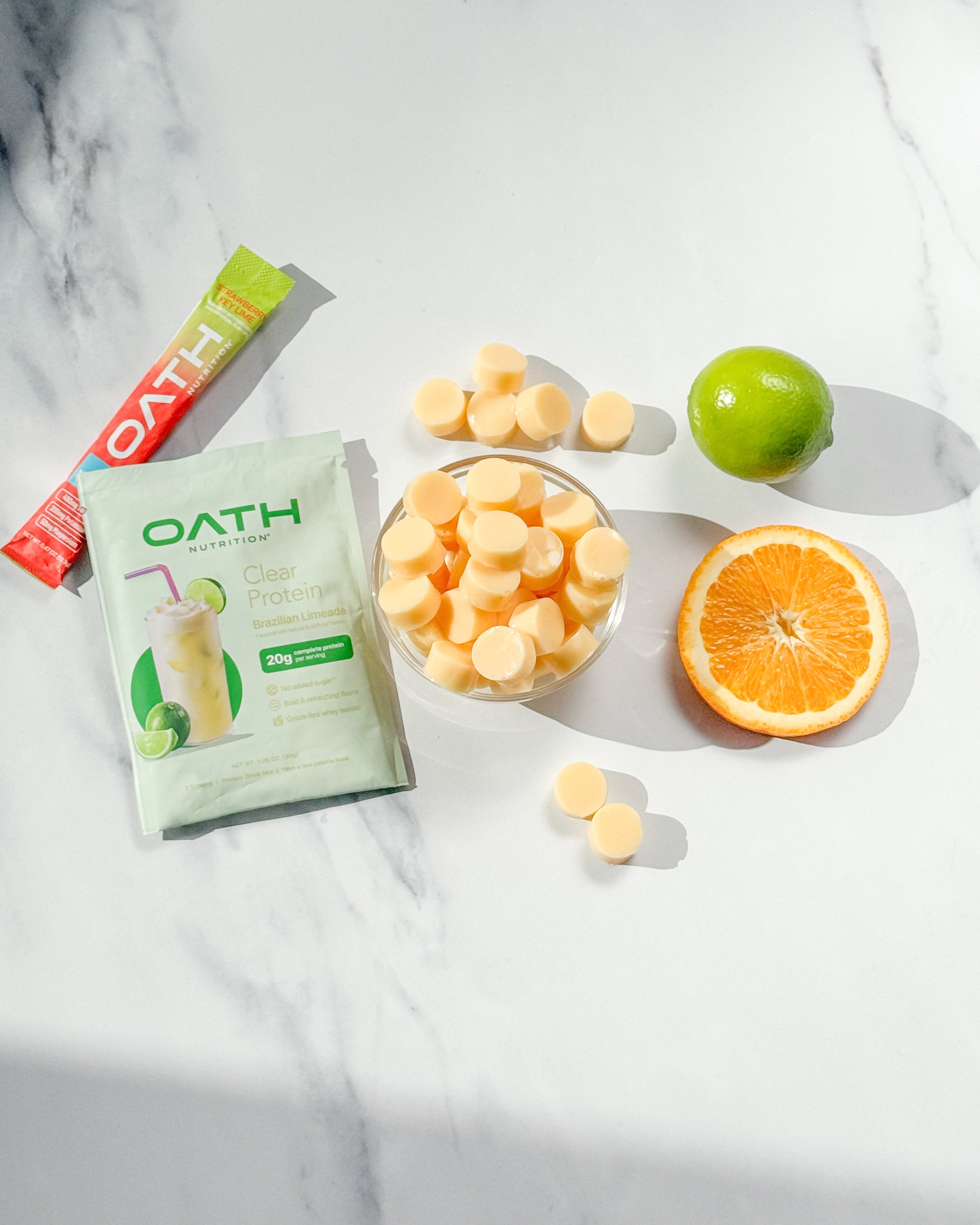 Strawberry Limeade Protein Gummies