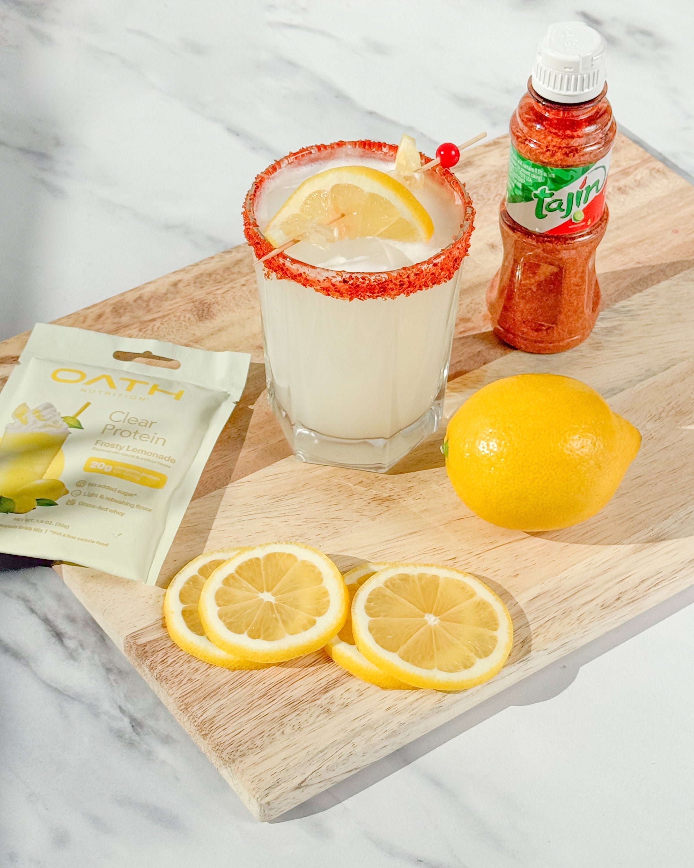 Frosty Lemonade Mocktail