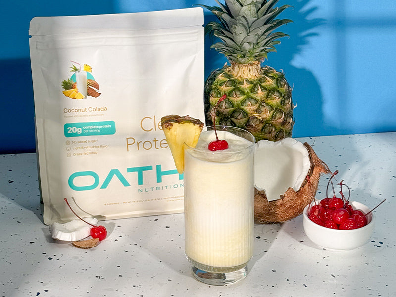 Piña Colada Mocktail Protein Recipe