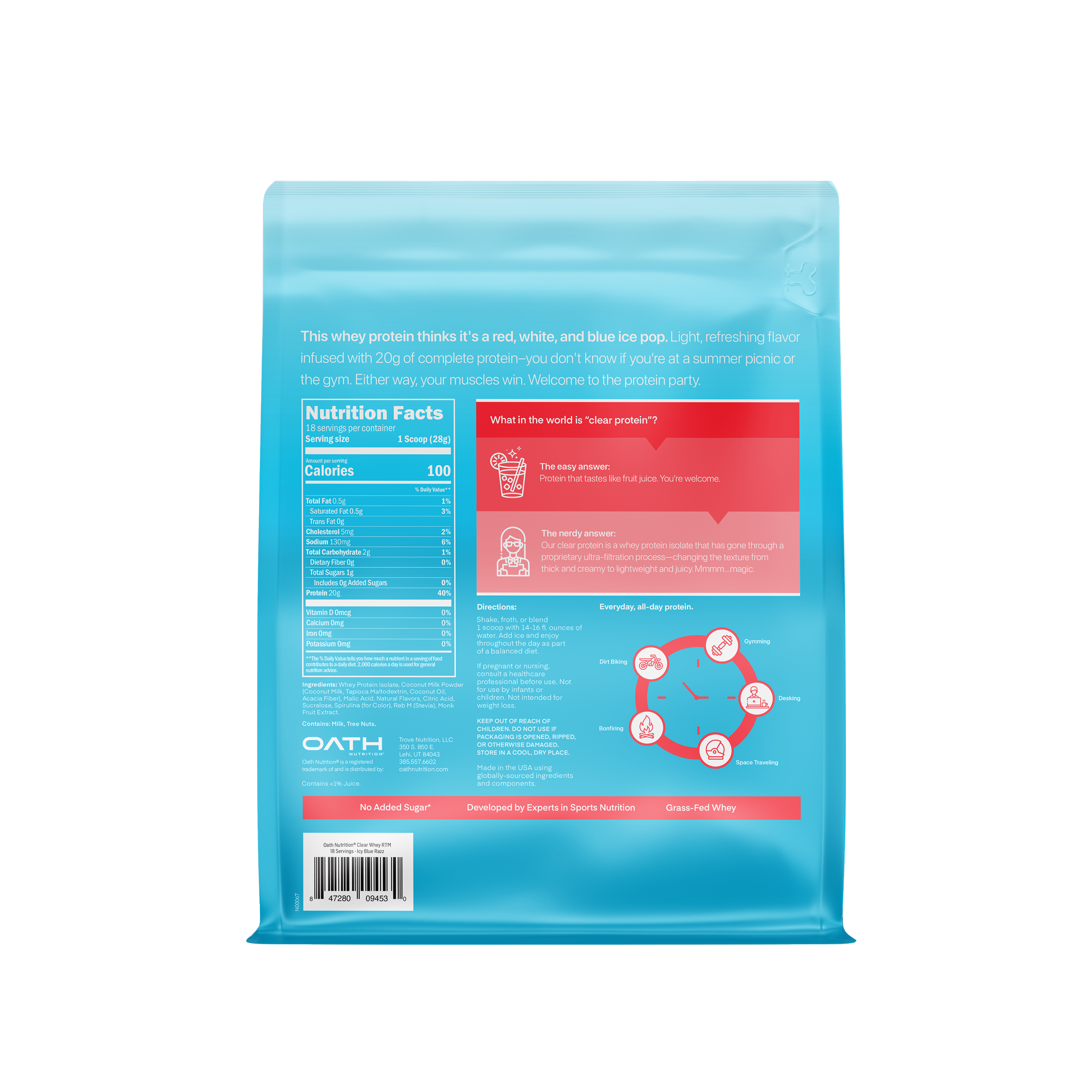 Oath Clear Protein Powder