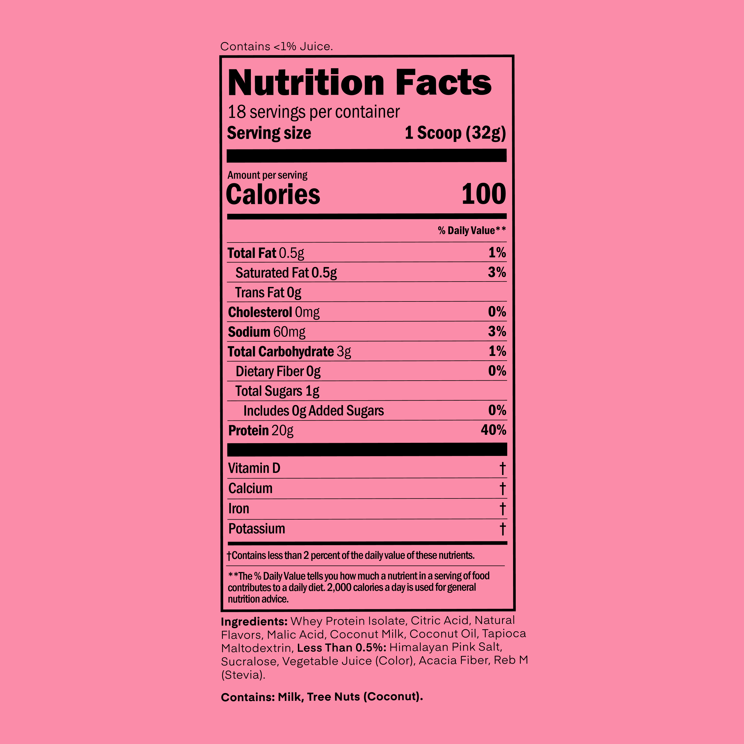 Oath Clear Protein Powder