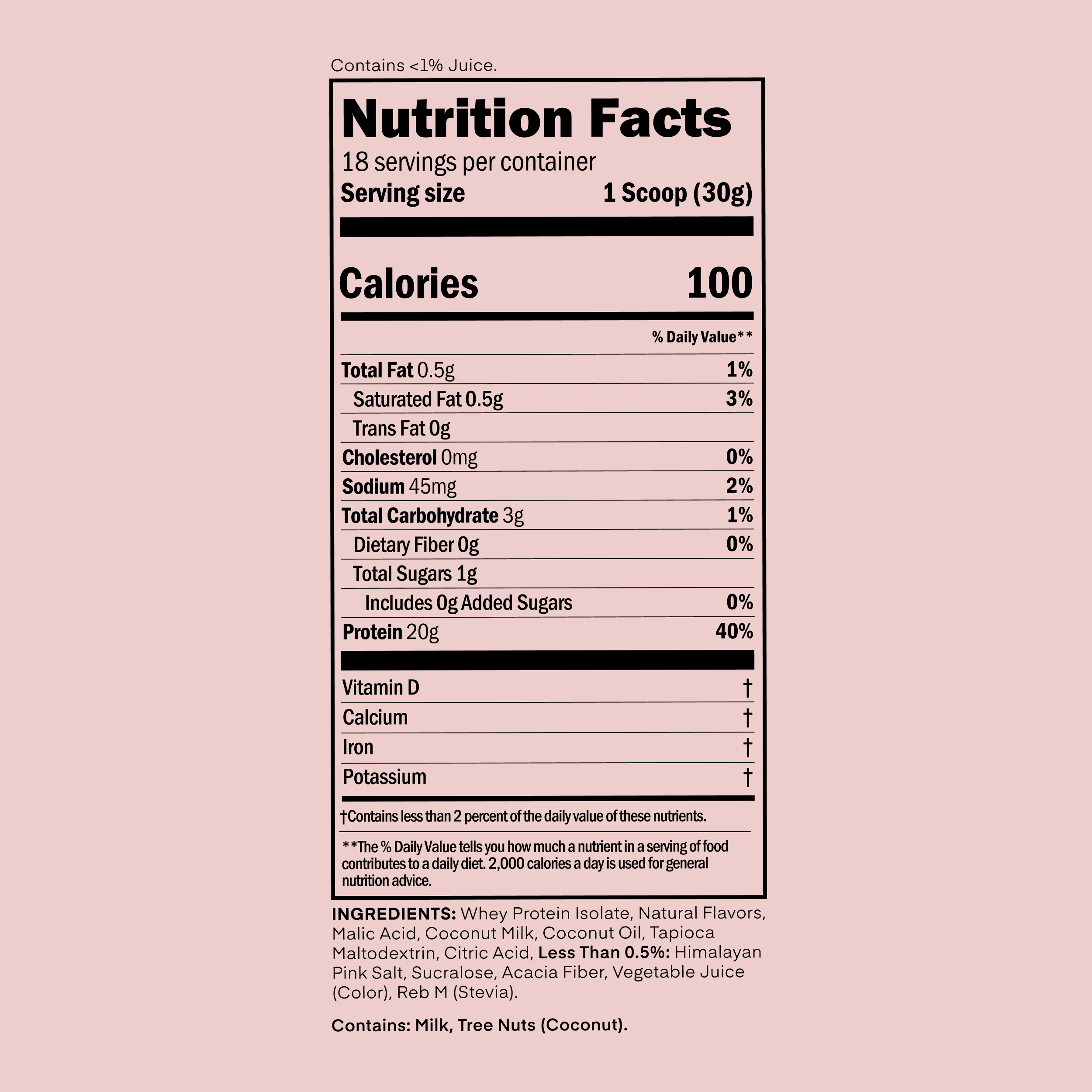Oath Clear Protein Powder