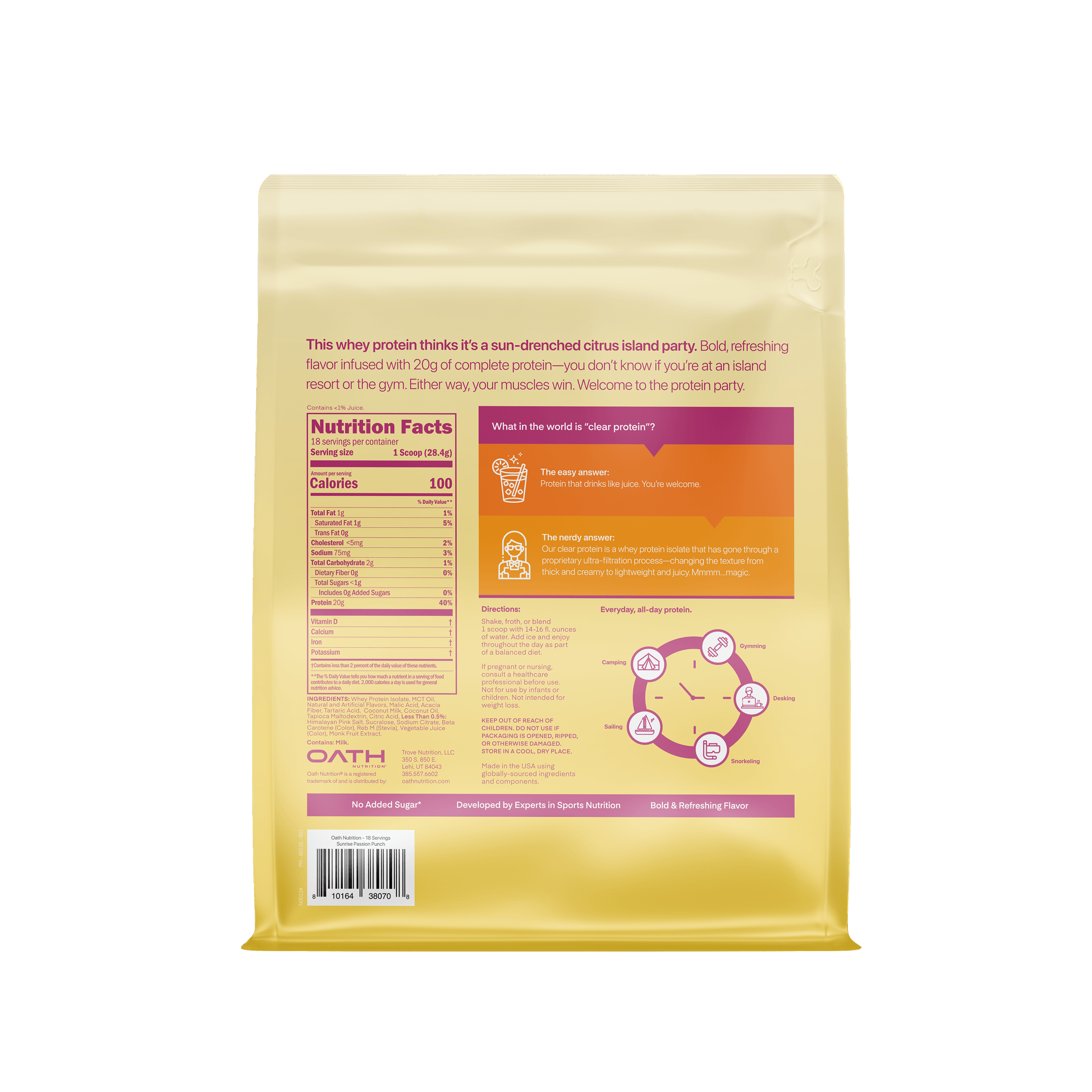 #flavor_sunrise passion punch