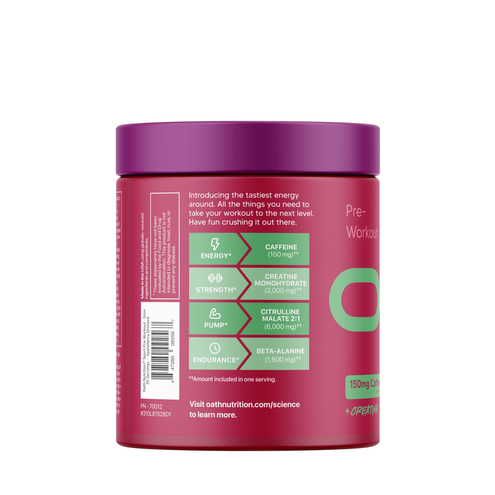 #Flavor_Appleberry Orchard Sport - 25 Servings