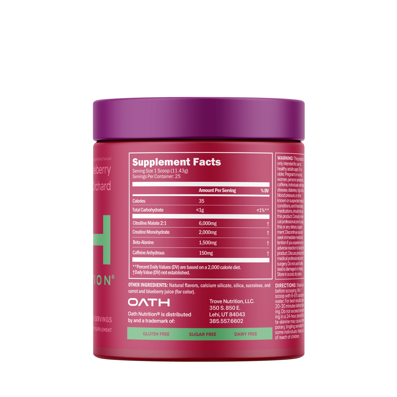 #Flavor_Appleberry Orchard Sport - 25 Servings