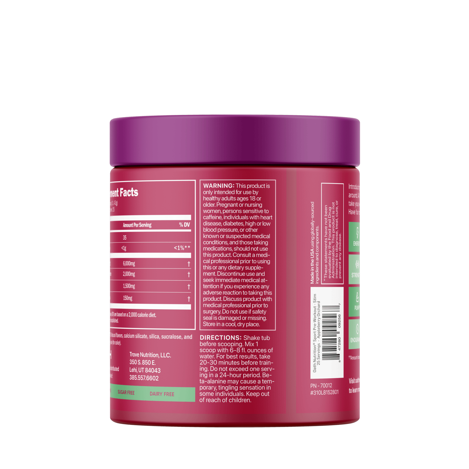 #Flavor_Appleberry Orchard Sport - 25 Servings
