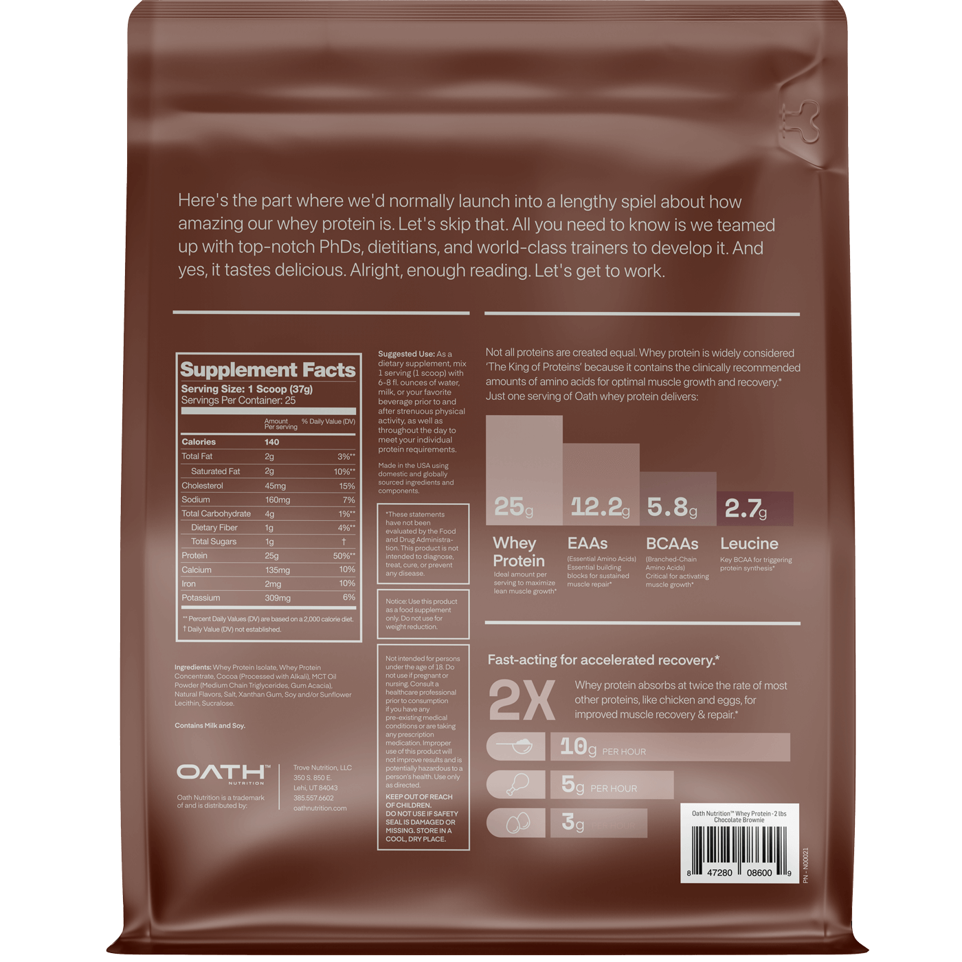 #Flavor_Chocolate Brownie - 25 Servings