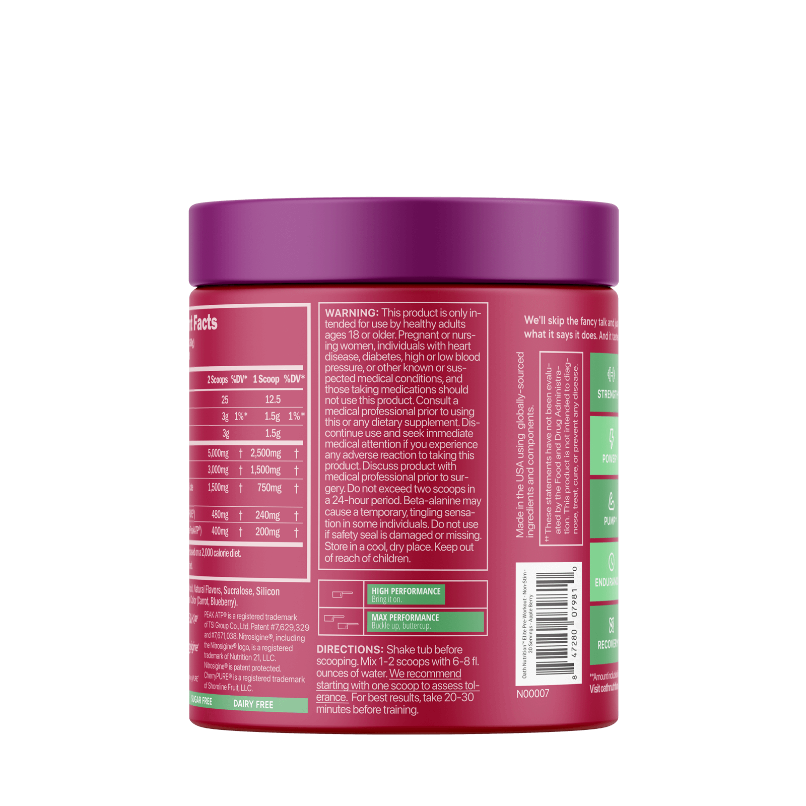 #Flavor_Appleberry Orchard Pre - 20 Servings