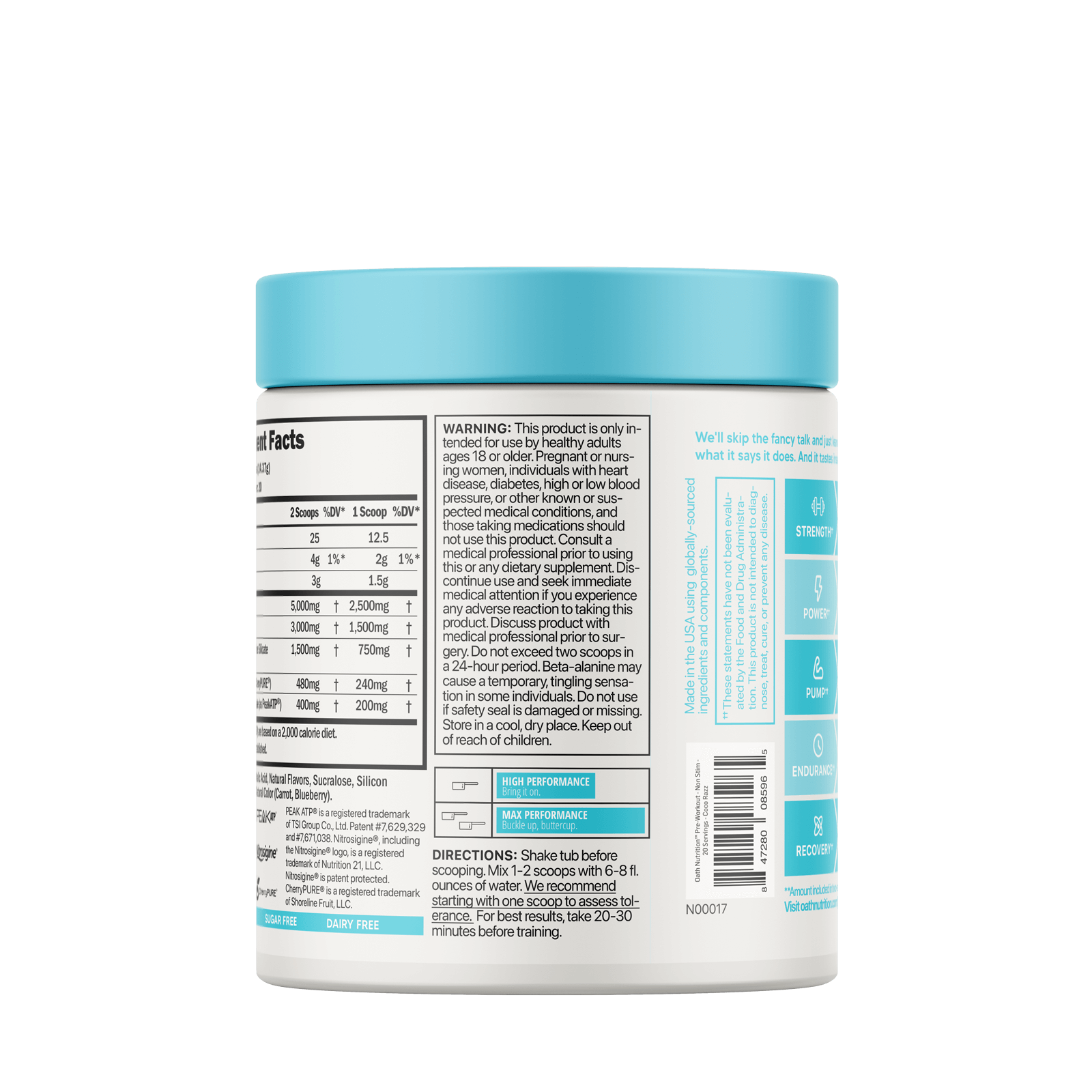 #Flavor_Coco Razz Pre - 20 Servings