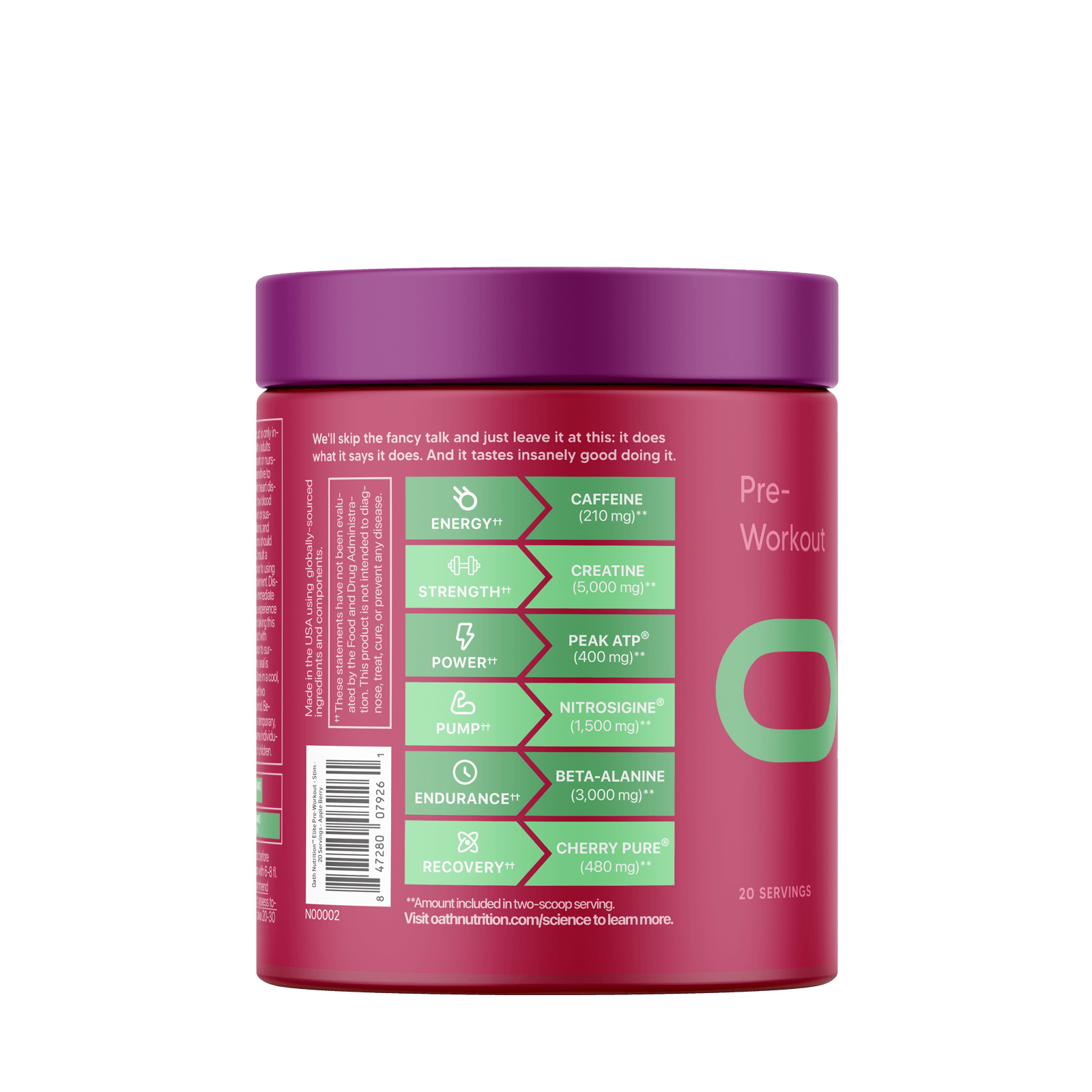 #Flavor_Appleberry Orchard Pre - 20 Servings