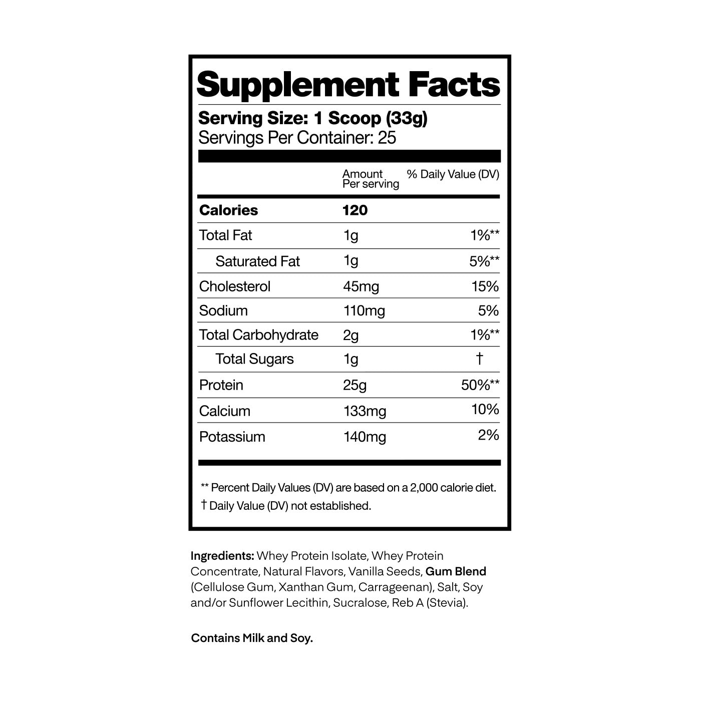 #Flavor_Vanilla Bean Ice Cream - 25 Servings