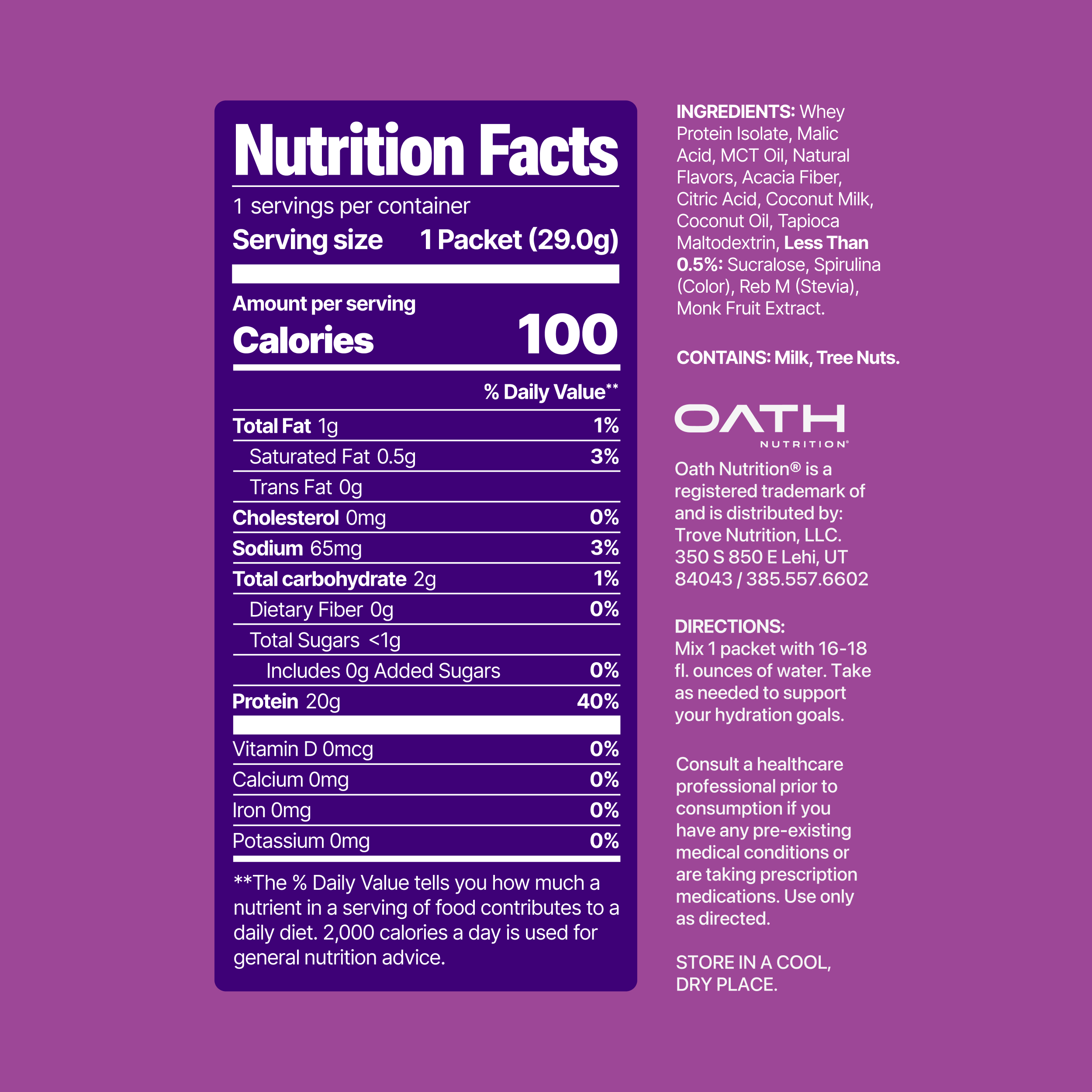 Clear Protein - Limited Edition