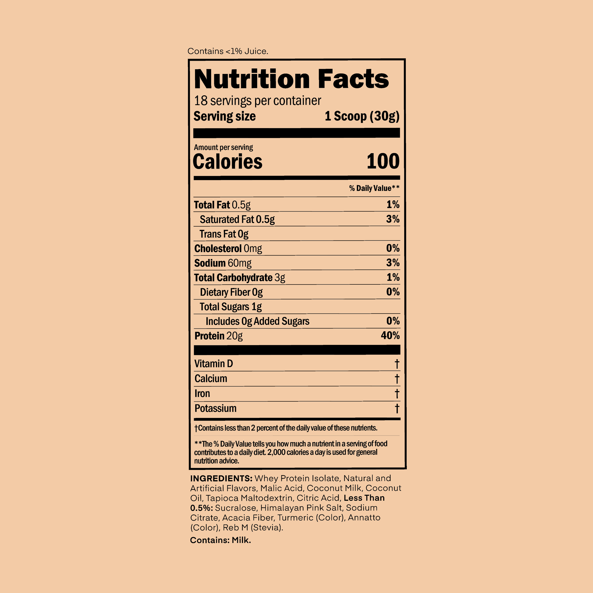 Oath Clear Protein Powder