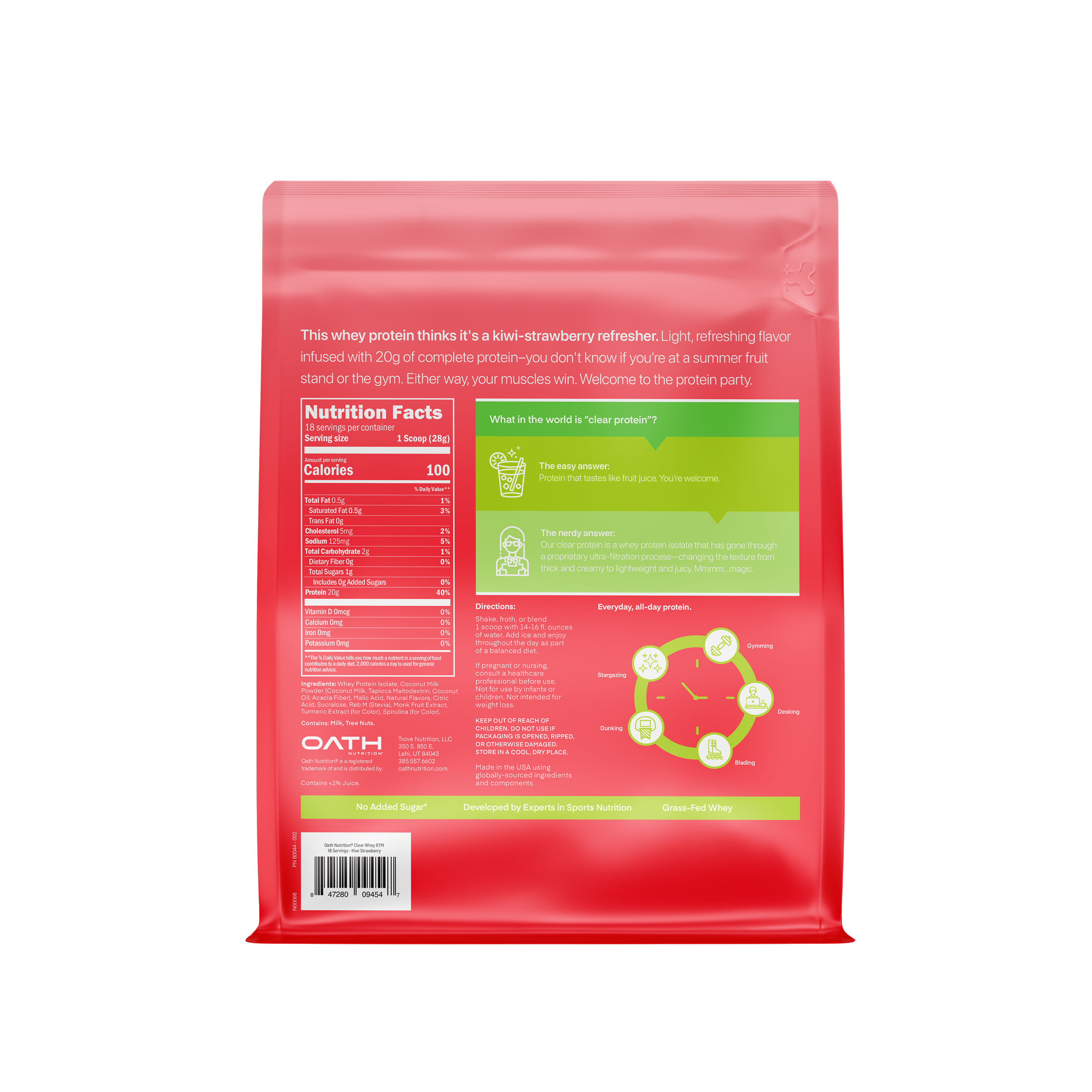 Oath Clear Protein Powder