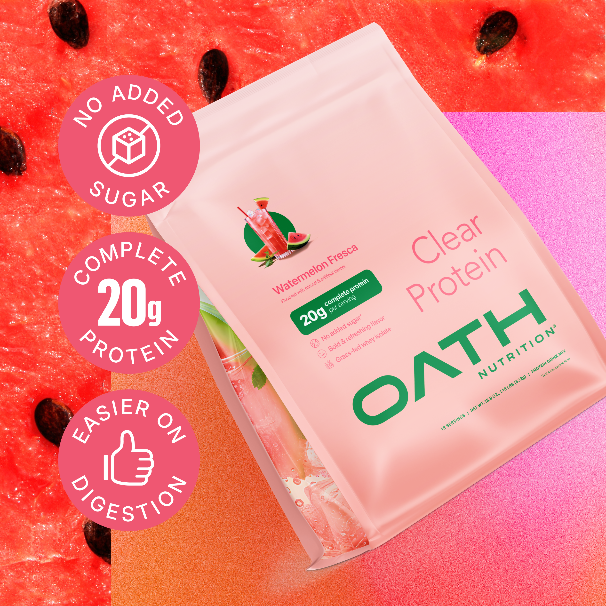 Oath Clear Protein Powder