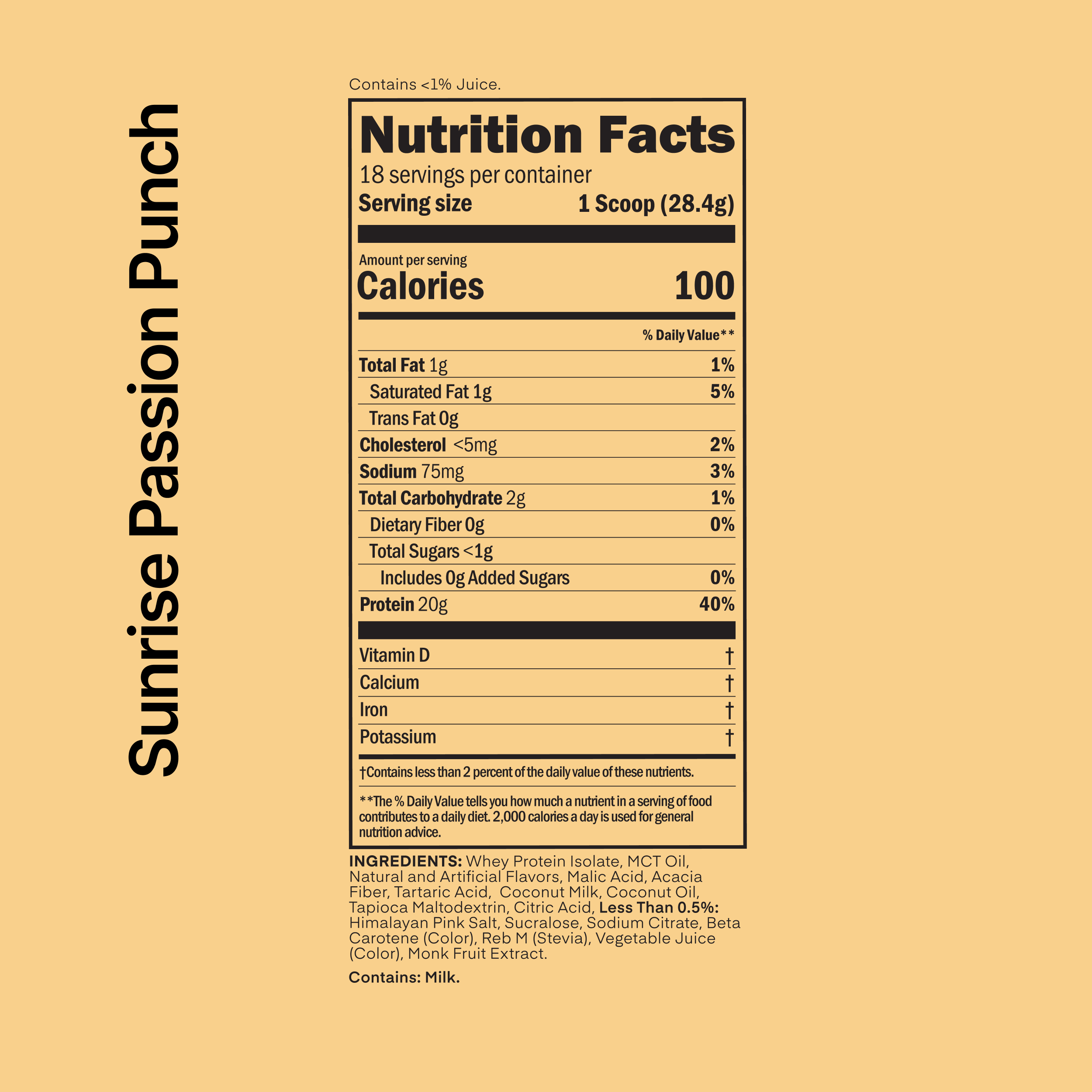 #flavor_sunrise passion punch