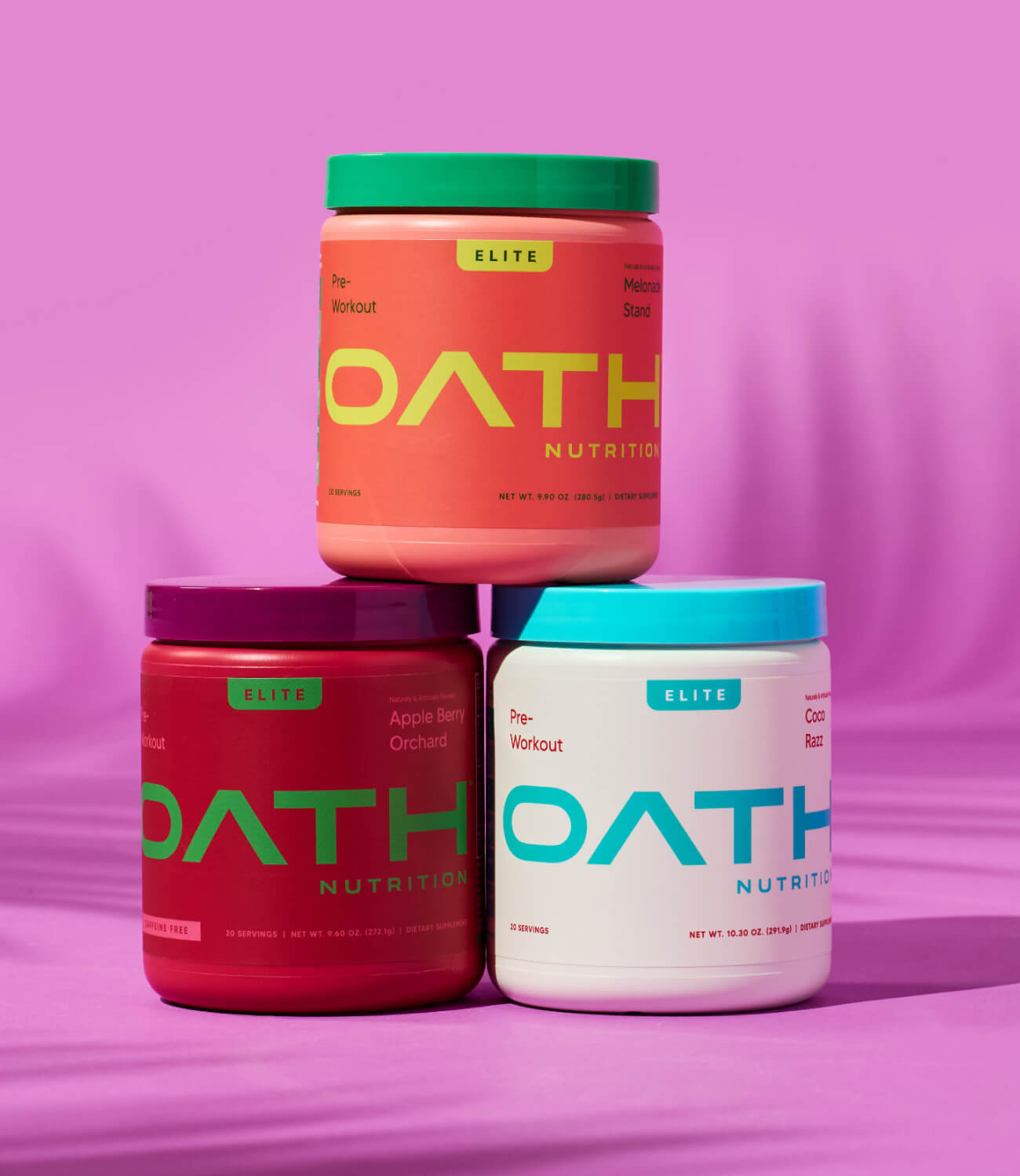 Oath Elite Pre-Workout with 5g of Creatine
