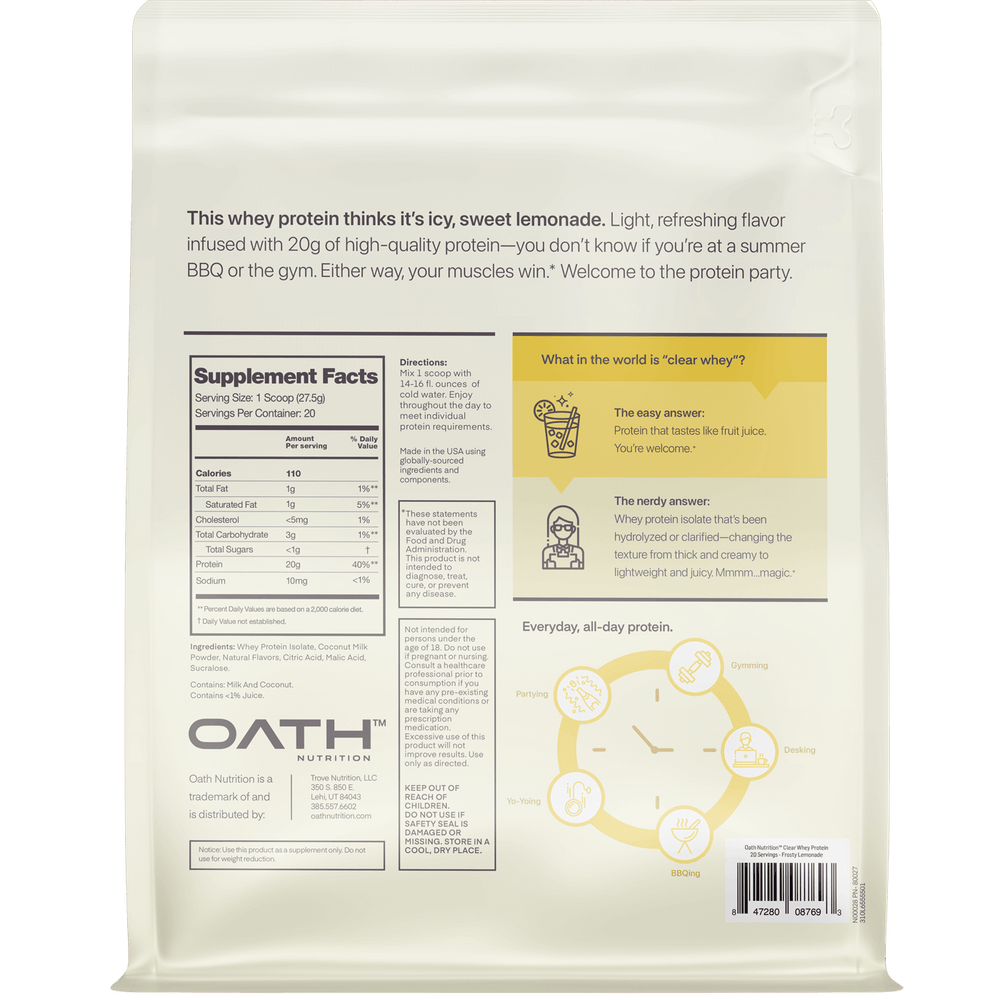 Clear Whey Protein Powder Clear Protein Isolate By Oath Nutrition clear-whey-protein-powder-clear-protein-isolate-by-oath-nutrition