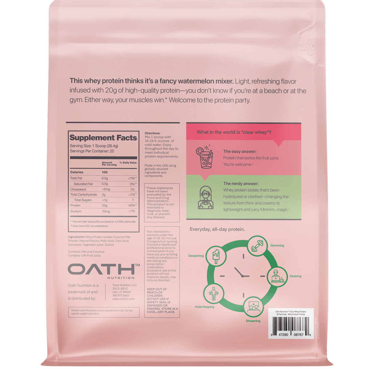 Clear Whey Protein Powder Clear Protein Isolate By Oath Nutrition clear-whey-protein-powder-clear-protein-isolate-by-oath-nutrition