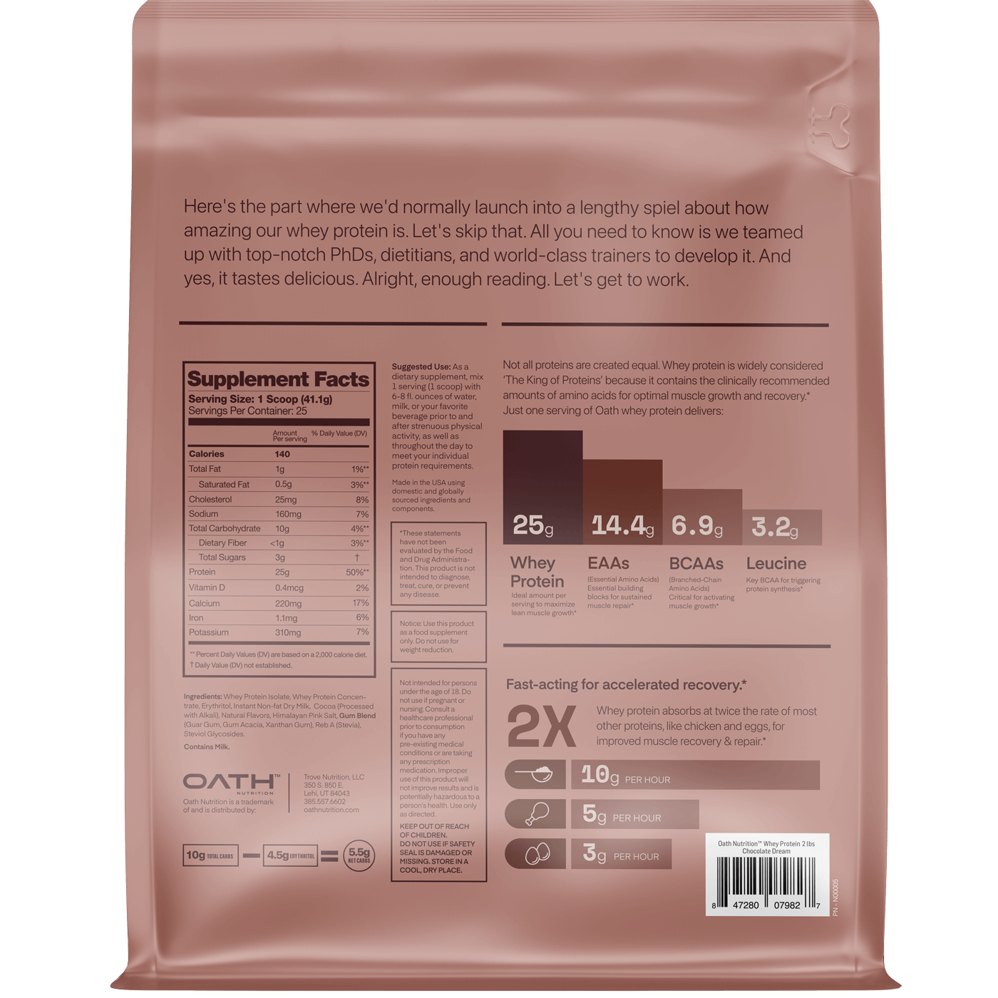 #Flavor_Chocolate Dream (Naturally Sweetened) - 25 Servings