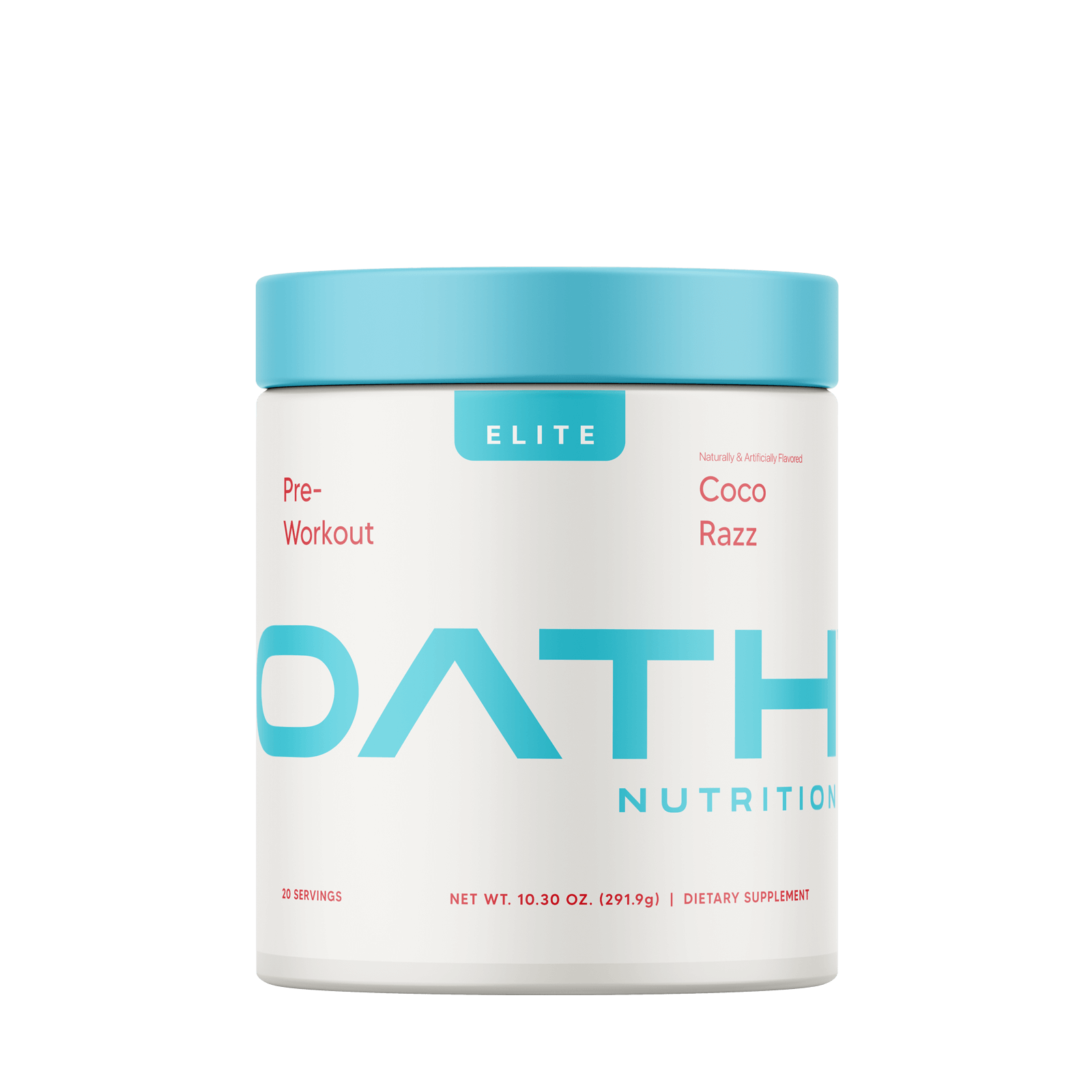 OATH NUTRITION Elite Pre-Workout — Coco Razz, 20 Servings